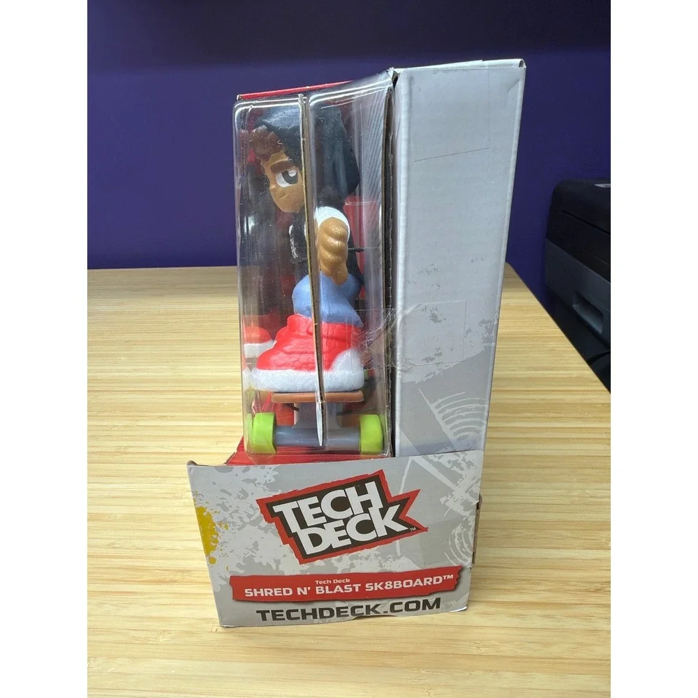 Tech Deck Shred N Blast SK8Board Figure Ramp Launcher Set New Sealed